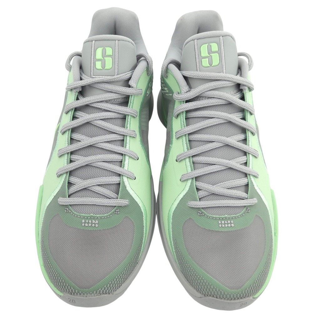 Nike Sabrina 2 Basketball Shoes Women 10 Fresh Mint Green Gray Sneakers Lace NEW - Picture 4 of 11